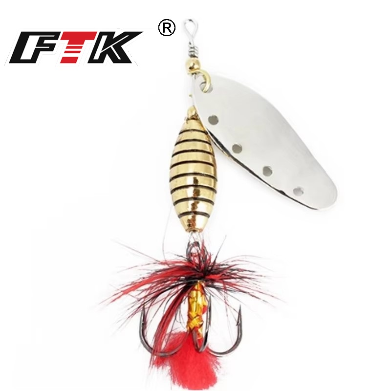 Fishing Hook Treble - FTK 6g 12g 16g Metalen Spinner