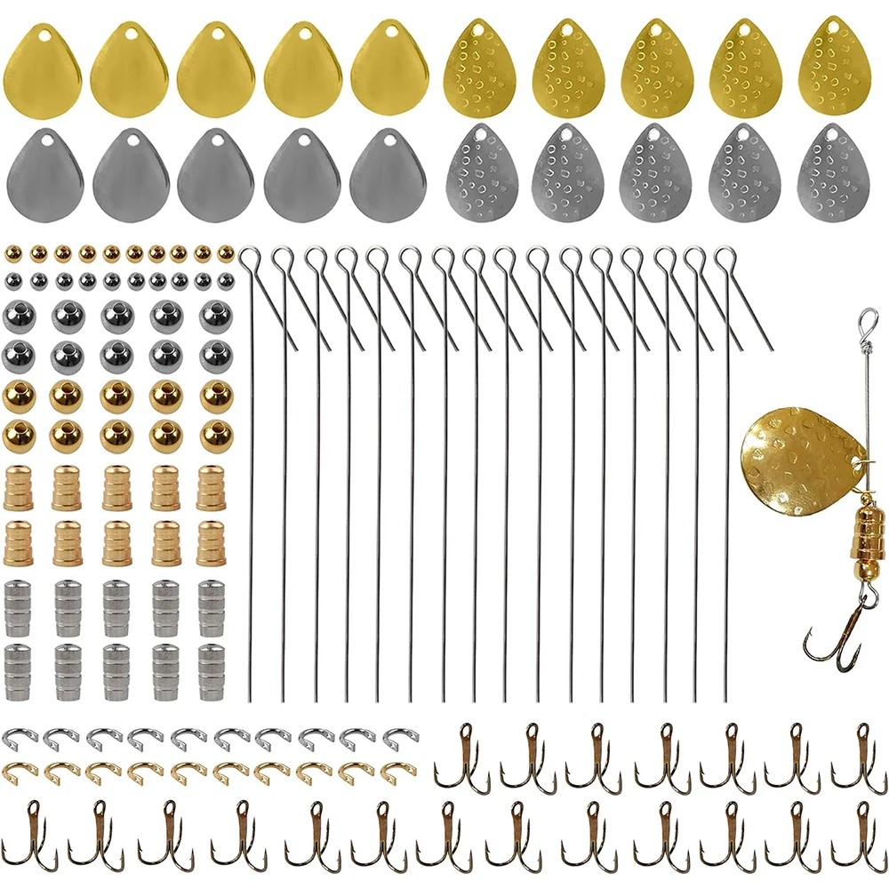 Fishing Hook Treble - 140 Stuks Visaas Maken Kit Vissen