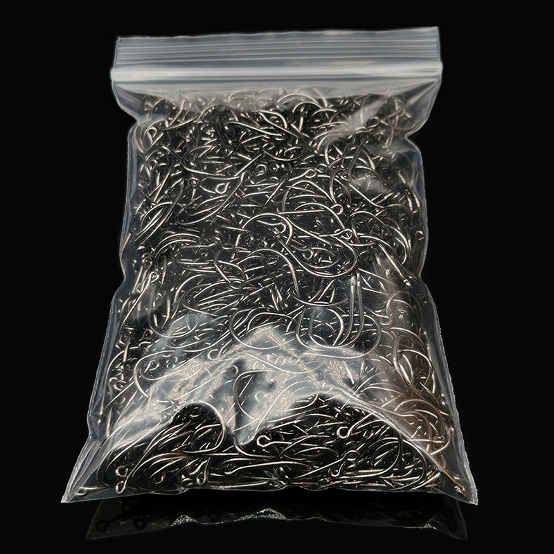 Fishing Hook Circle - 200 stuks vishaken eyed cirkel jighead