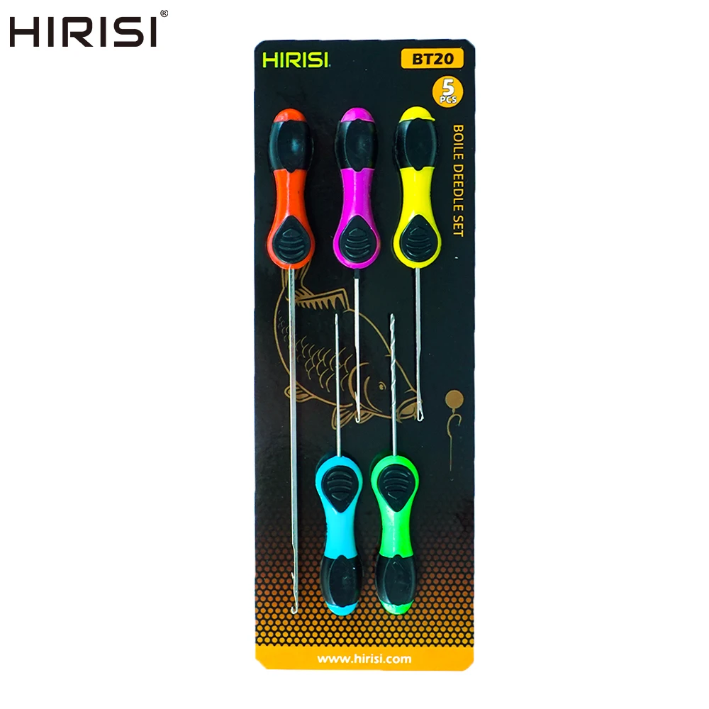 Fishing Hook Stainless Steel - 5x Karpervissen Tool Aas Naald Set