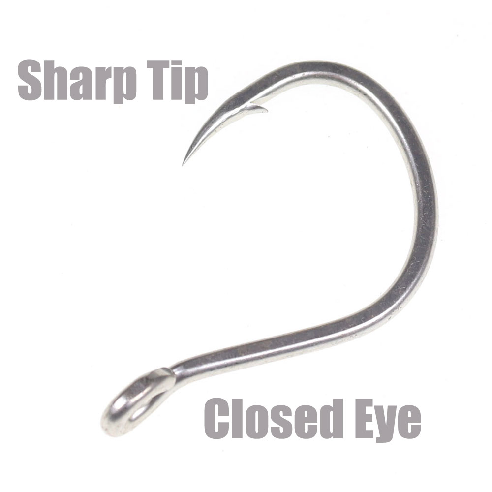 10 Pcs Matte Tin Anti-Roest Zo - Fishing Hook Offset recensie en prijs