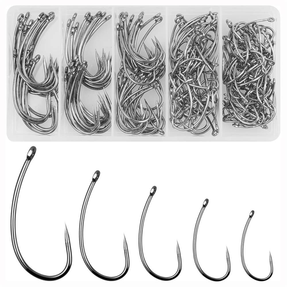 180 Stuks Weerhaken Vishaken K - Fishing Hook Circle recensie en prijs