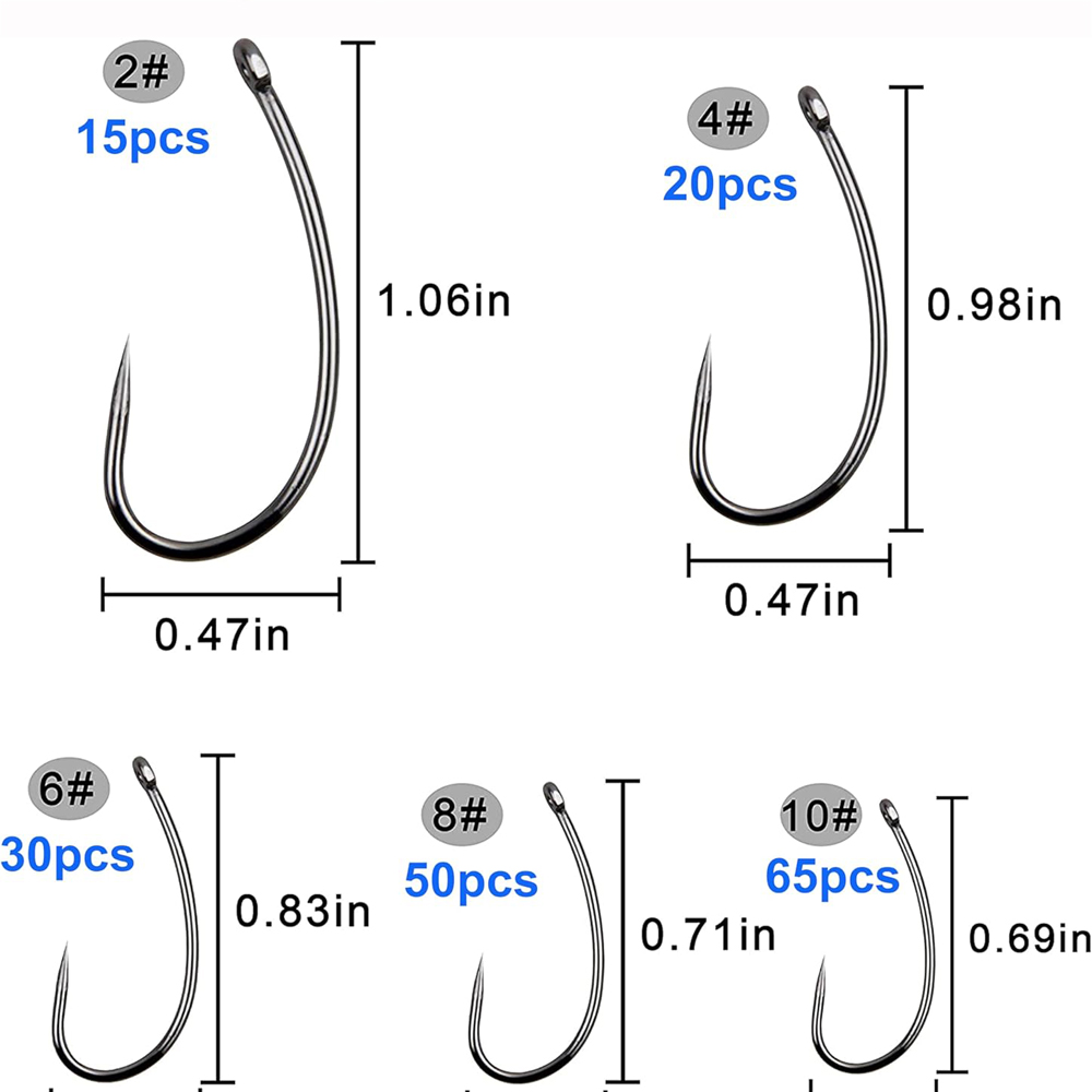 180 Stuks Weerhaken Vishaken K - Fishing Hook Circle recensie en prijs