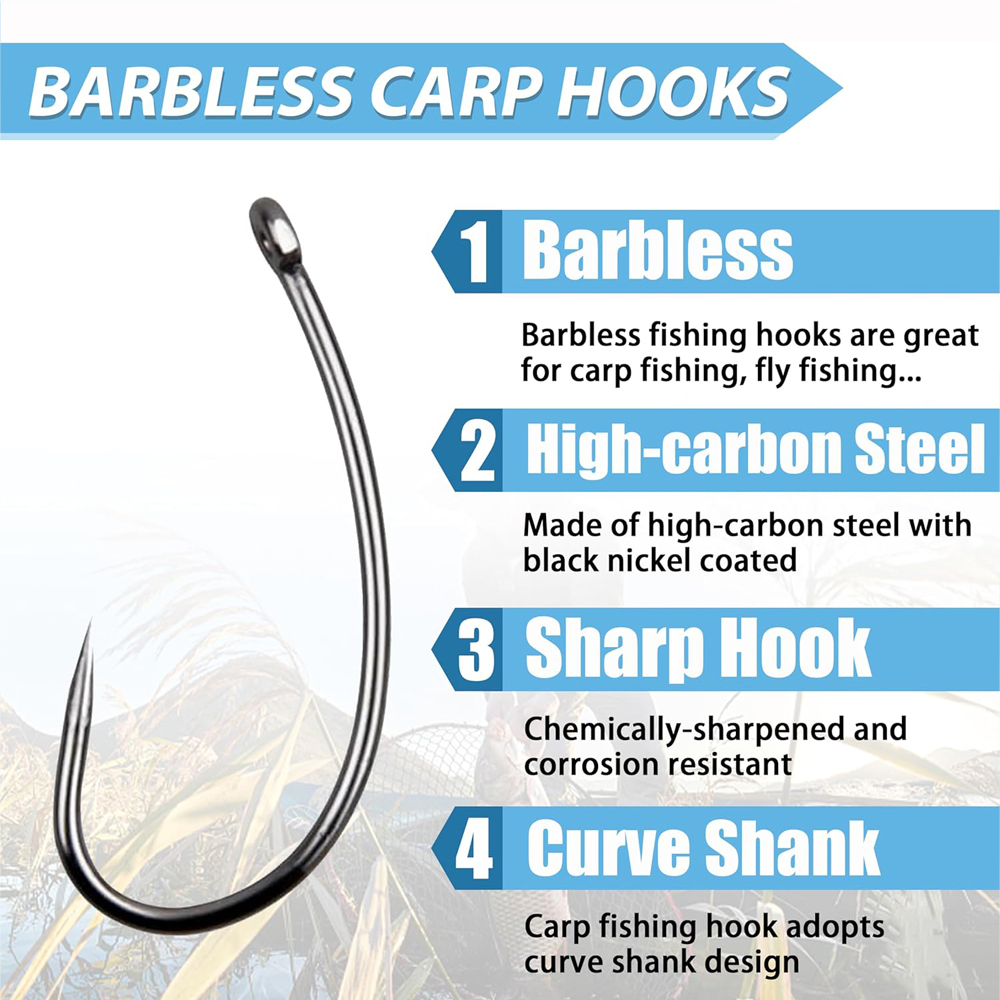 180 Stuks Weerhaken Vishaken K - Fishing Hook Circle recensie en prijs
