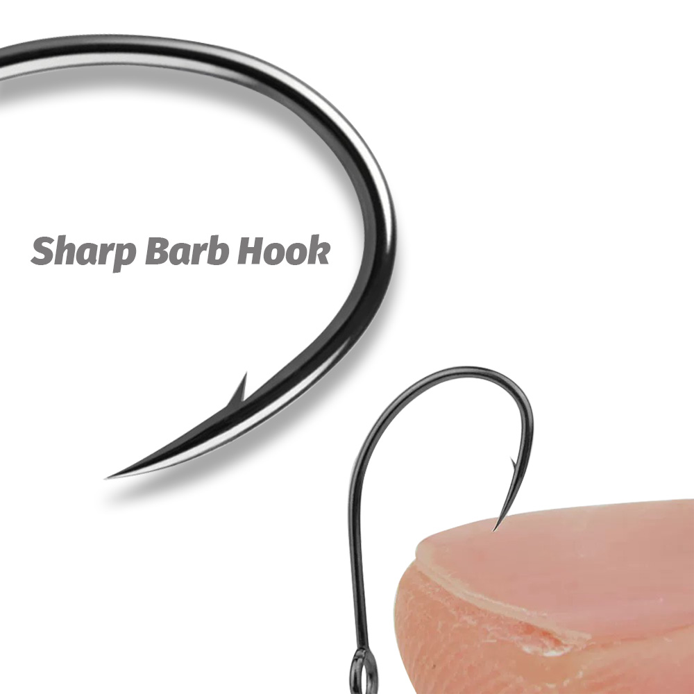 20 STKS Grote Ring Enkele Hake - Fishing Hook Circle recensie en prijs