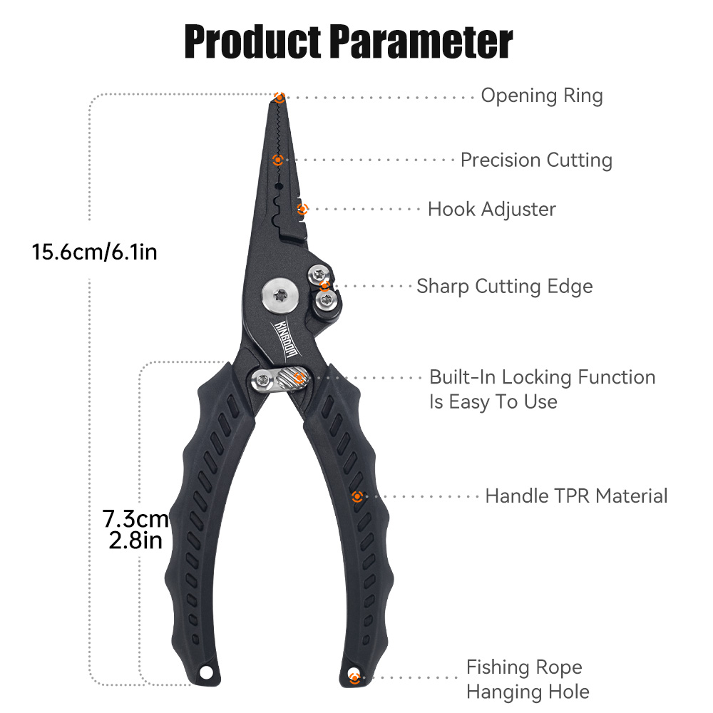 Koninkrijk Vissen Tang Multifu - Fishing Hook Stainless Steel recensie en prijs