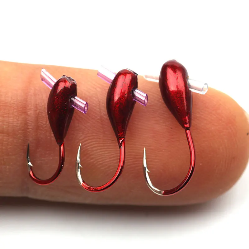 10/20PCS Winter Ijsvissen Haak - Fishing Hook Offset recensie en prijs