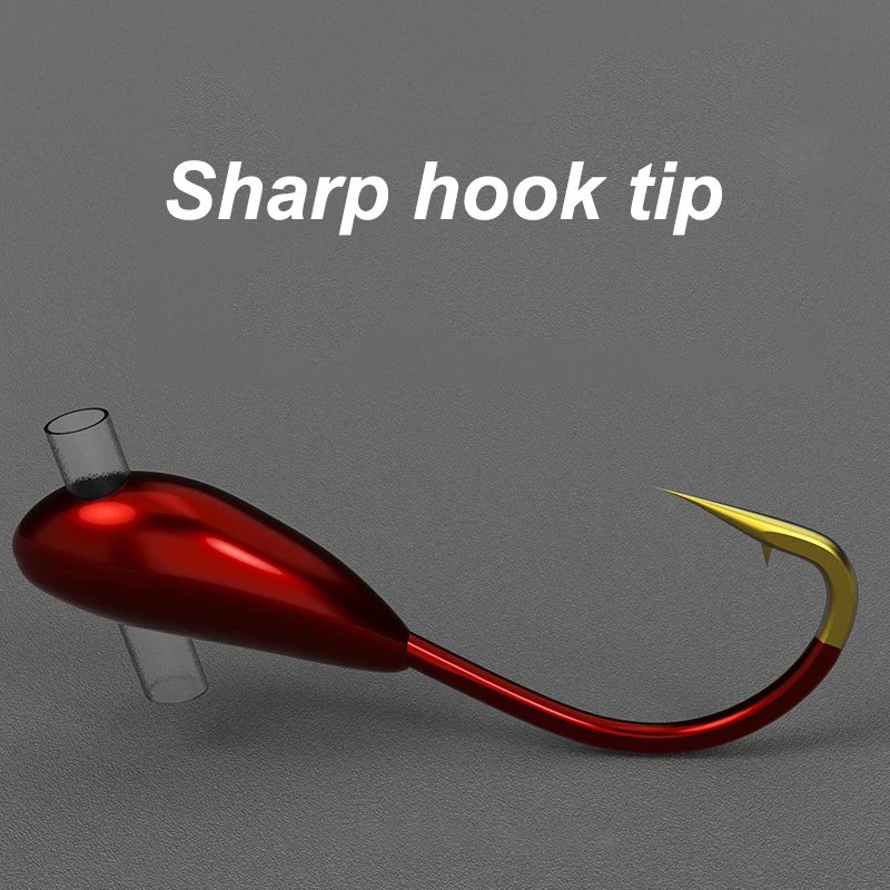 10/20PCS Winter Ijsvissen Haak - Fishing Hook Offset recensie en prijs