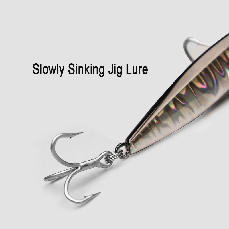 Jig Vislokken Metalen Jigging  - Fishing Hook Treble recensie en prijs