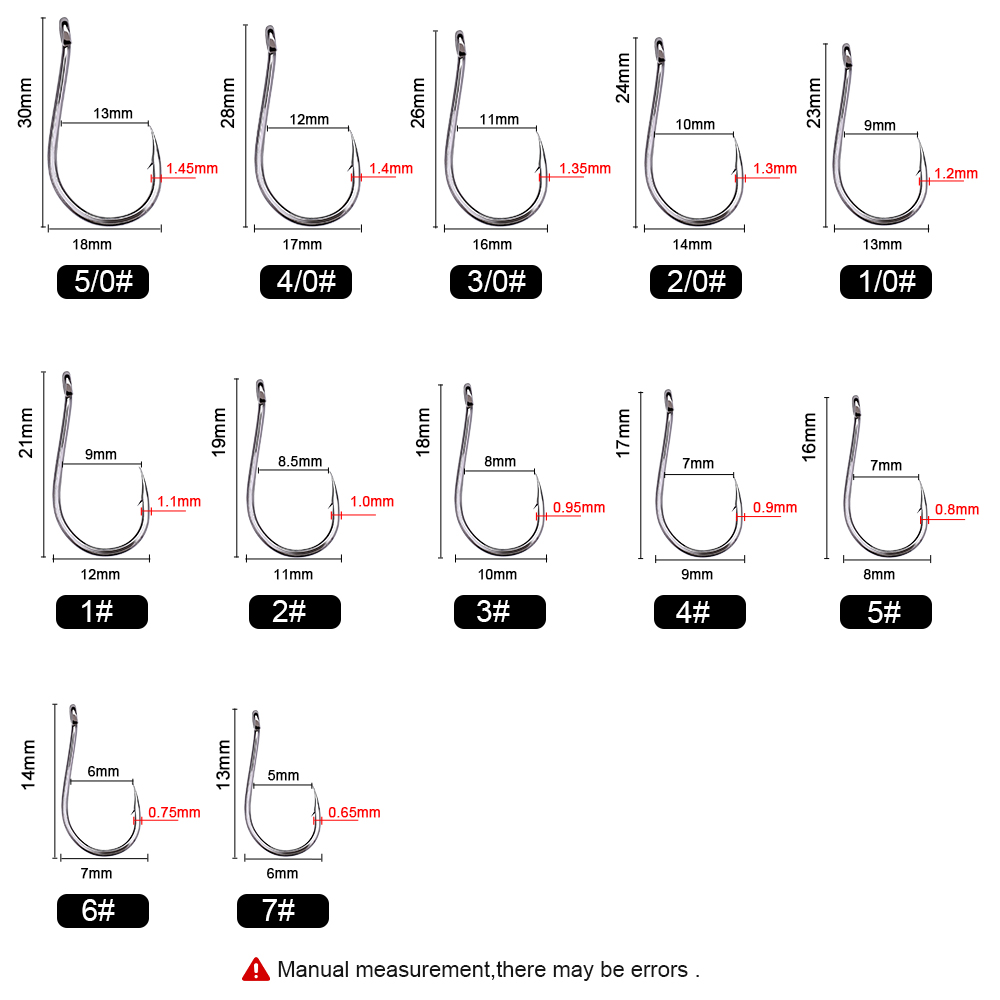 FTK CHINU Vishaak met ring en  - Fishing Hook Offset recensie en prijs