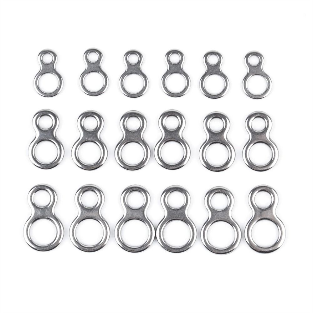 10 Stuks Rvs Vissen Solid Ring - Fishing Hook Jig recensie en prijs