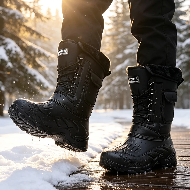 Mannen Winter Snowboots Outdoo - Fishing Hook Size recensie en prijs