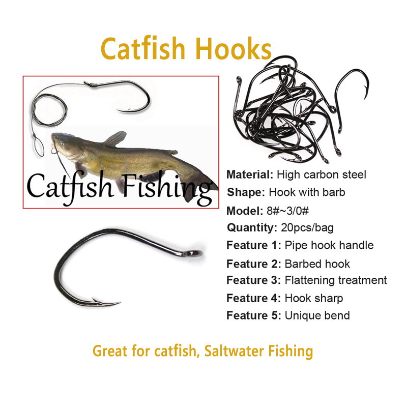 Wifreo 20 stks V-vorm Meerval  - Fishing Hook Offset recensie en prijs
