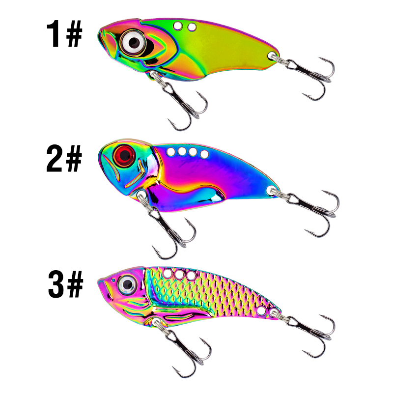 3 stuks Metalen Kleurrijke VIB - Fishing Hook Treble recensie en prijs