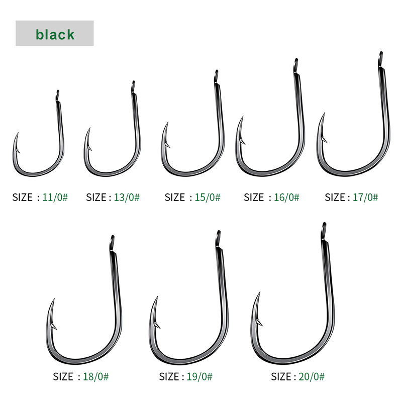 Proberos 30Pcs High Carbon Sta - Fishing Hook Offset recensie en prijs