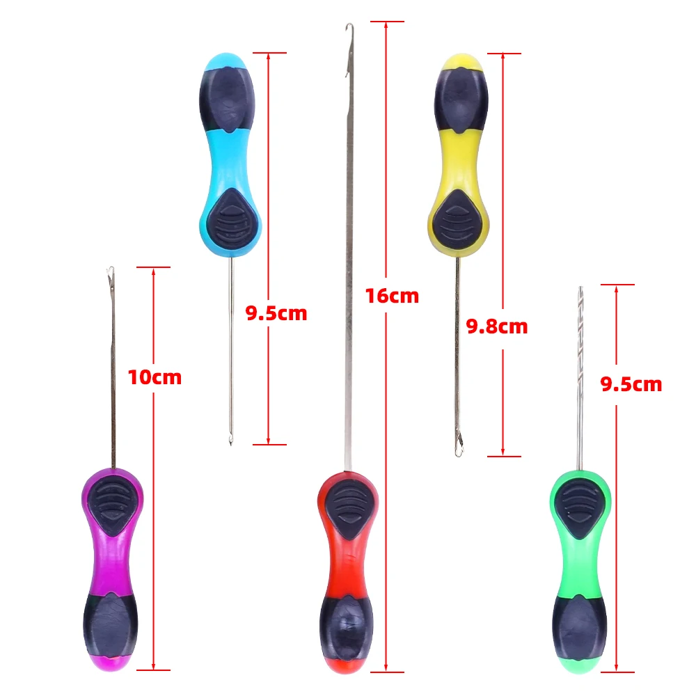 5x Karpervissen Tool Aas Naald - Fishing Hook Stainless Steel recensie en prijs