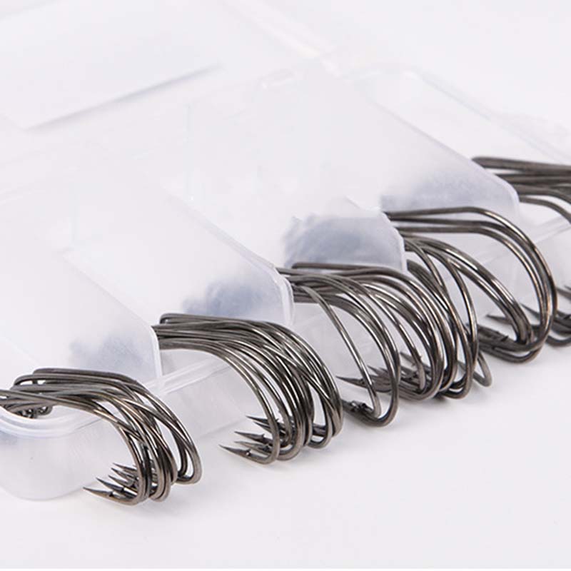 50 stuks/doos Hoogwaardig kool - Fishing Hook Offset recensie en prijs